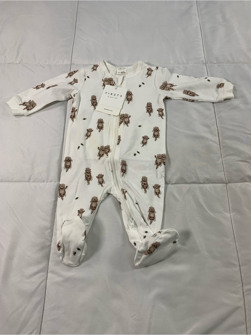 New Petit Lem footie pyjamas size 3M